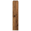Schuhregal Wandmontage -Optik 80X18X Holzwerkstoff Altholz