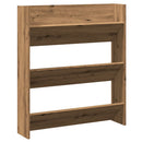 Wand-Schuhregal Artisan-Eiche 80X18X Holzwerkstoff Eiche Handwerklich