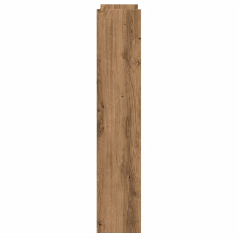 Wand-Schuhregal Artisan-Eiche 80x18x90 cm Holzwerkstoff