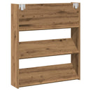 Wand-Schuhregal Artisan-Eiche 80X18X Holzwerkstoff Eiche Handwerklich