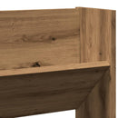 Wand-Schuhregal Artisan-Eiche 80X18X Holzwerkstoff Eiche Handwerklich