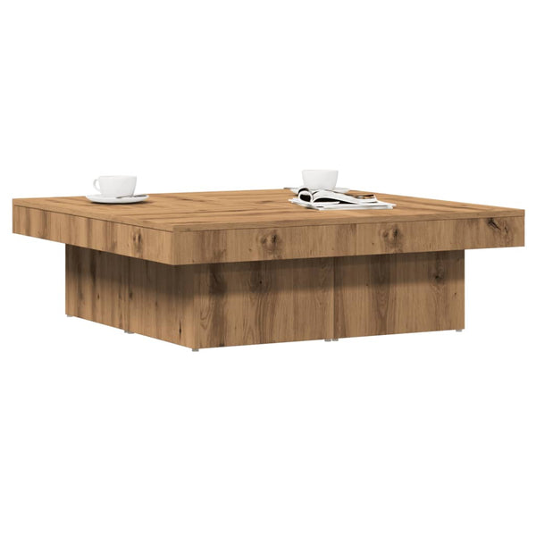 Couchtisch Artisan-Eiche 90x90x28 cm Holzwerkstoff