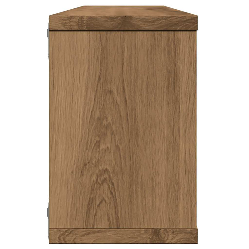 Wandregale 4 Stk. Artisan-Eiche 60x15x23 cm Holzwerkstoff