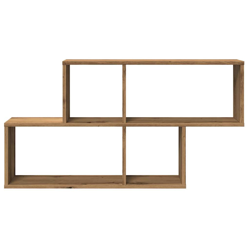 Wandregal Artisan-Eiche 100x18x53 cm Holzwerkstoff