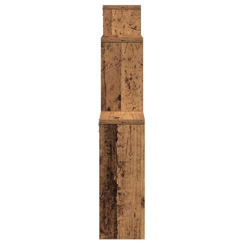 Wandregal Altholz-Optik 80x15x78,5 cm Holzwerkstoff