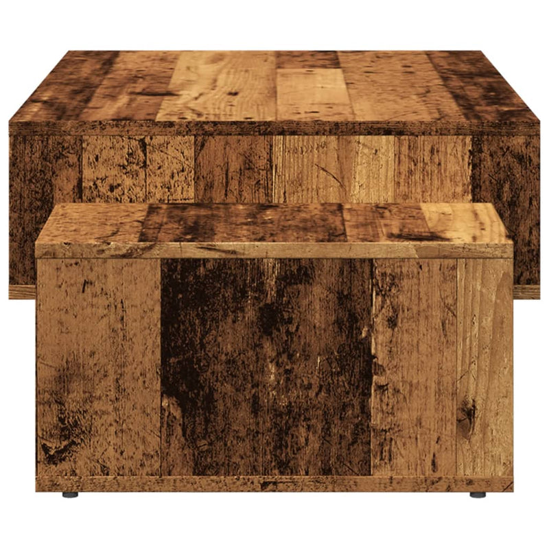 Couchtisch Altholz-Optik 105x55x32 cm Holzwerkstoff