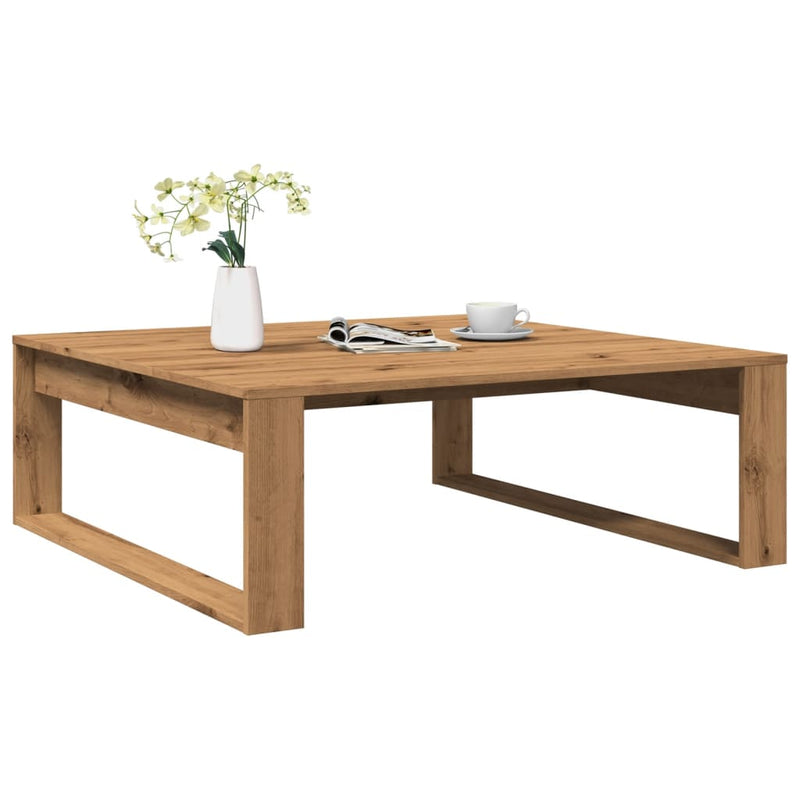 Couchtisch Artisan-Eiche 100x100x35 cm Holzwerkstoff