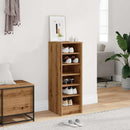 Schuhschrank Artisan-Eiche 32X35X92 Cm Holzwerkstoff
