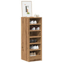 Schuhschrank Artisan-Eiche 32X35X92 Cm Holzwerkstoff