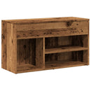 Schuhbank -Optik 80X30X45 Cm Holzwerkstoff