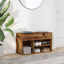 Schuhbank -Optik 80X30X45 Cm Holzwerkstoff