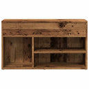 Schuhbank -Optik 80X30X45 Cm Holzwerkstoff