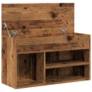 Schuhbank -Optik 80X30X45 Cm Holzwerkstoff