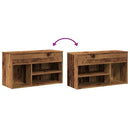 Schuhbank -Optik 80X30X45 Cm Holzwerkstoff