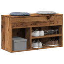 Schuhbank -Optik 80X30X45 Cm Holzwerkstoff