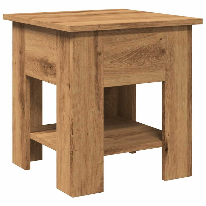 Couchtisch Artisan-Eiche 40x40x42 cm Holzwerkstoff