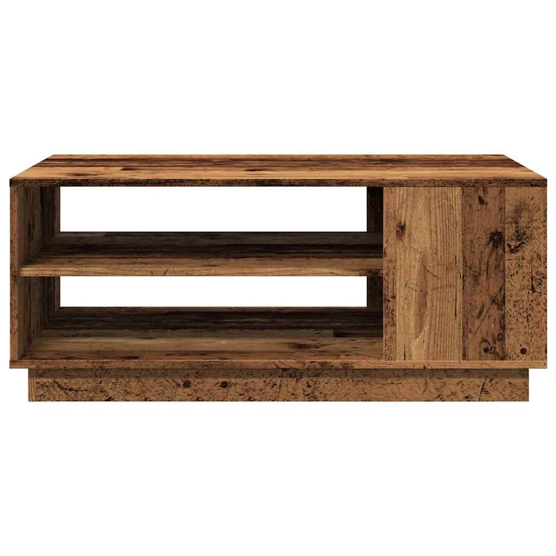 Couchtisch Altholz-Optik 102x55x43 cm Holzwerkstoff