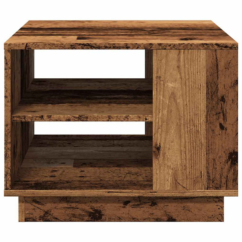 Couchtisch Altholz-Optik 55x55x42 cm Holzwerkstoff