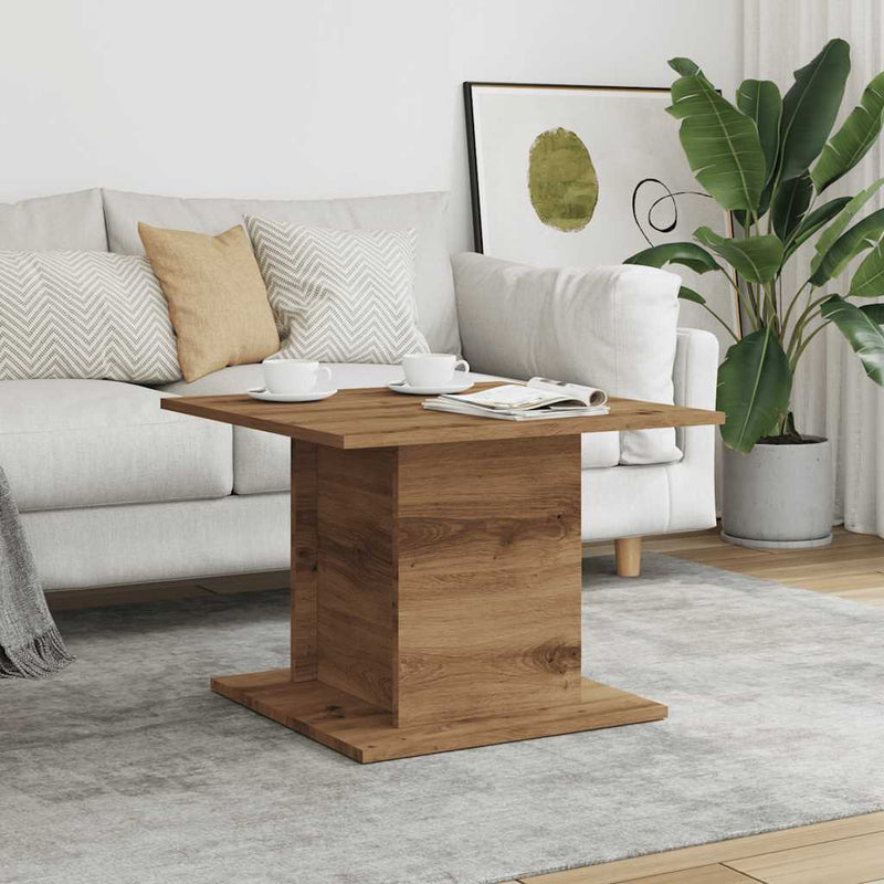 Couchtisch Artisan-Eiche 55,5x55,5x40 cm Holzwerkstoff