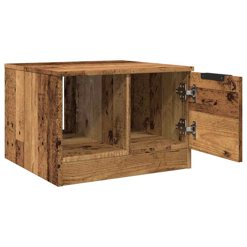 Couchtisch Altholz-Optik 50x50x36 cm Holzwerkstoff