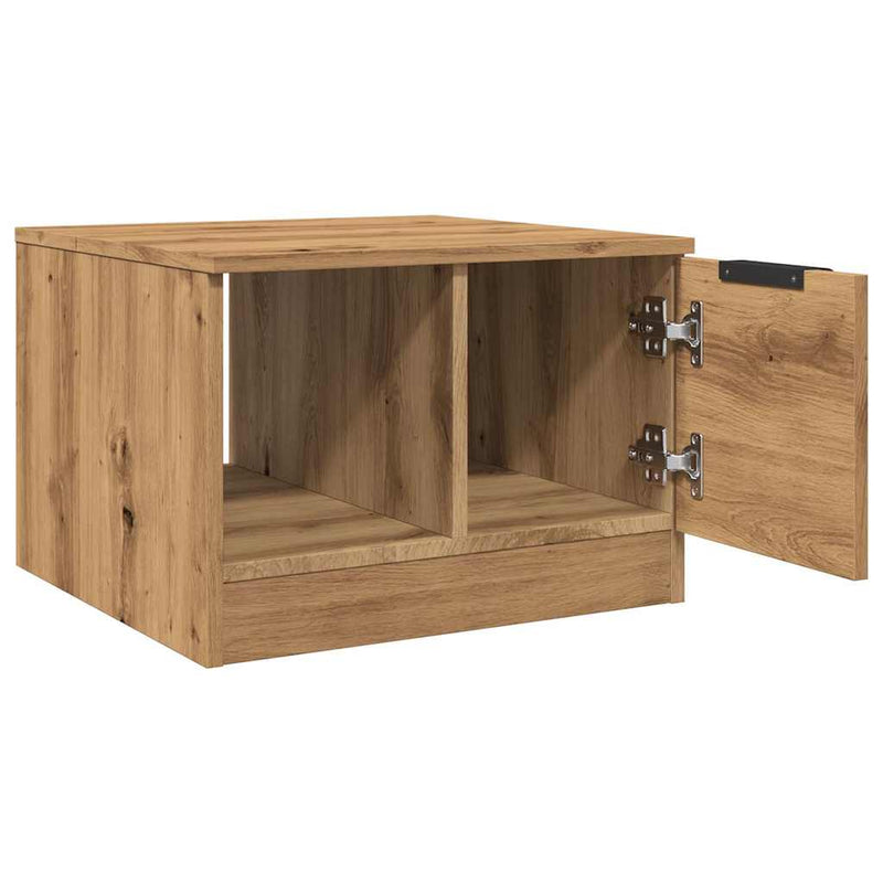 Couchtisch Artisan-Eiche 50x50x36 cm Holzwerkstoff