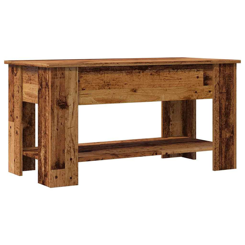 Couchtisch Altholz-Optik 101x49x52 cm Holzwerkstoff