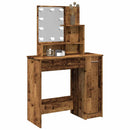 Schminktisch Mit Led 86,5X35X136 Cm