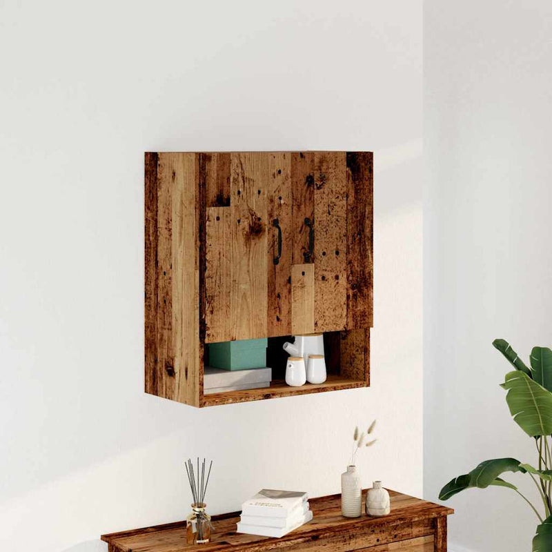 Wandschrank Altholz-Optik 60x31x70 cm Holzwerkstoff