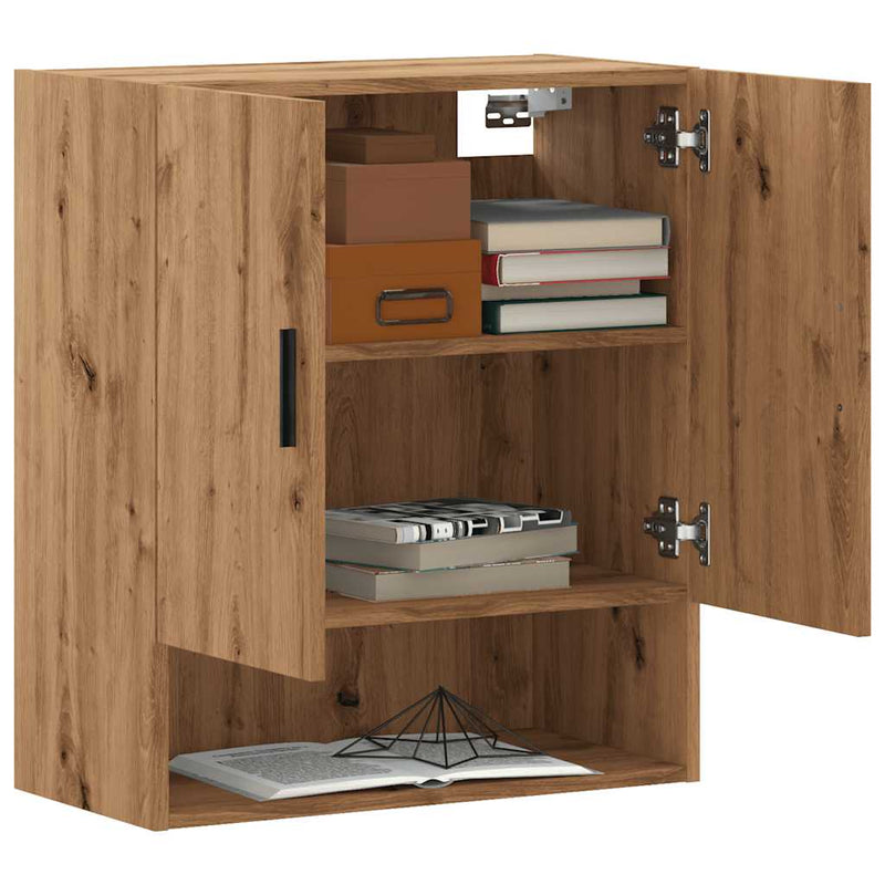 Wandschrank Artisan-Eiche 60x31x70 cm Holzwerkstoff