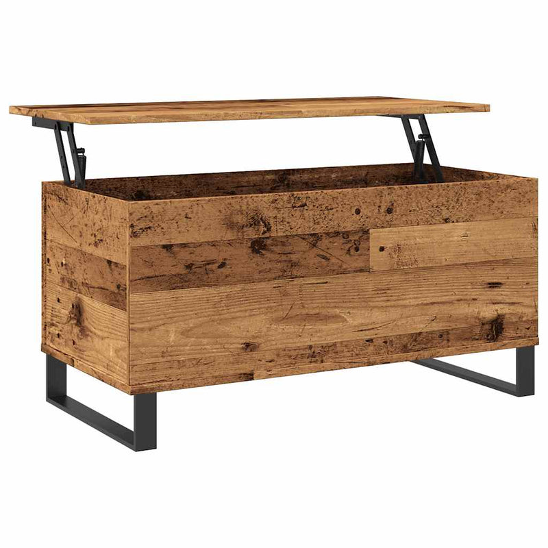 Couchtisch Altholz-Optik 90x44,5x45 cm Holzwerkstoff