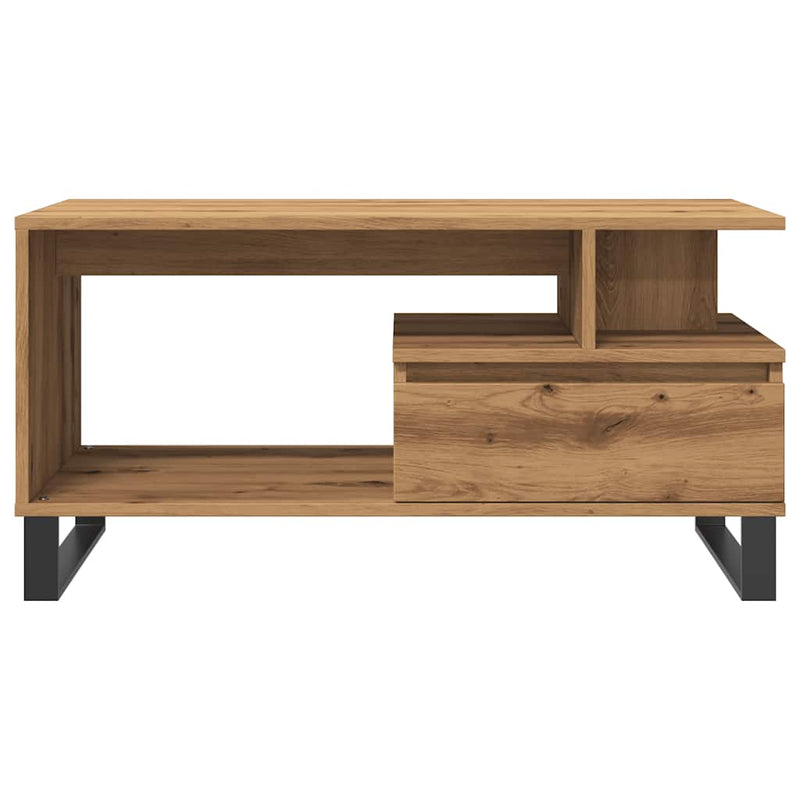 Couchtisch Artisan-Eiche 90x49x45 cm Holzwerkstoff