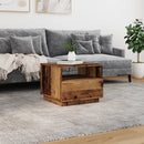 Couchtisch Mit Led-Leuchten -Optik 50X49X40 Cm