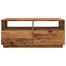 Couchtisch Mit Led-Leuchten -Optik 90X49X40 Cm