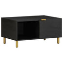 Couchtisch Schwarz 80X50X40 Cm Holzwerkstoff