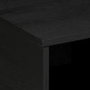 Couchtisch Schwarz 80X50X40 Cm Holzwerkstoff