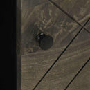 Couchtisch Schwarz 80X50X40 Cm Massivholz Mango