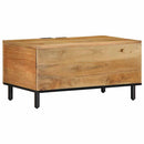 Couchtisch 80X50X40 Cm Massivholz Mango