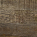 Couchtisch Hellgrau 100X54X40 Cm Massivholz Mango