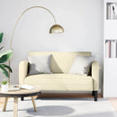 Zweisitzer-Sofa 110 Cm Kunstleder