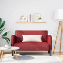 Zweisitzer-Sofa 110 Cm Kunstleder