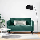Zweisitzer-Sofa 111 Cm Samt