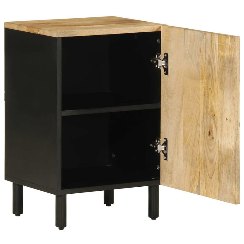 Badschrank 38x33,5x58 cm Massivholz Mango