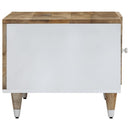 Couchtisch 80X50X40 Cm Massivholz Mango
