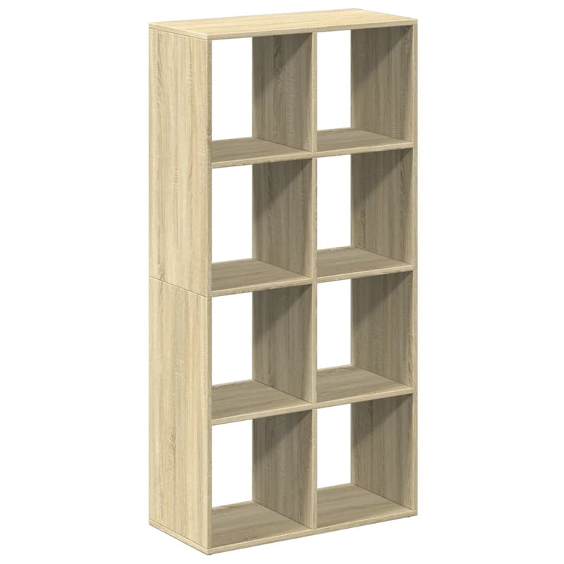 Raumteiler-Bücherregal Sonoma-Eiche 69,5x29x137,5 cm