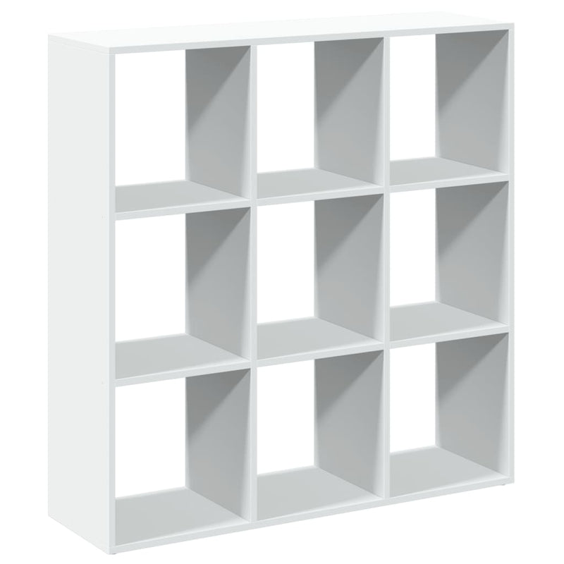 Raumteiler-Bücherregal Weiß 102x29x103,5 cm Holzwerkstoff