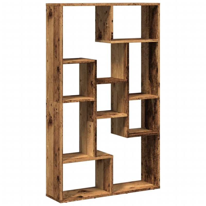 Bücherregal Altholz-Optik 72x20x120 cm Holzwerkstoff