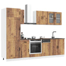 8-Tlg. Küchenschrank-Set Kalmar Holzwerkstoff