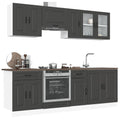 8-Tlg. Küchenschrank-Set Kalmar Holzwerkstoff
