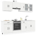 8-Tlg. Küchenschrank-Set Kalmar Holzwerkstoff