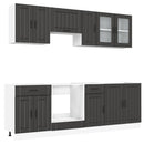 8-Tlg. Küchenschrank-Set Kalmar Holzwerkstoff
